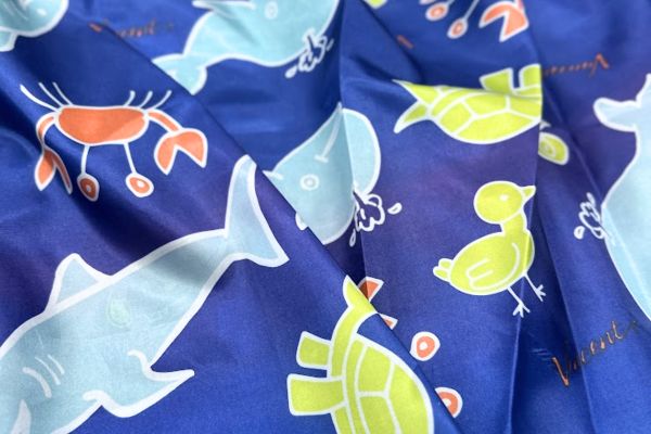 Подкладочная ткань Рыбки